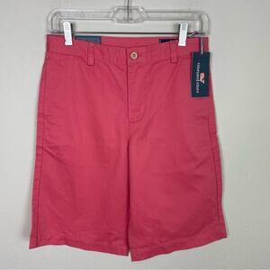 Vineyard Vines Red NWT Classic Fit Club Shorts Boys 16